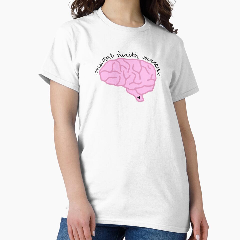 mental health matters by morganmoseleyyy T-Shirts, Hoodie, Sweatshirt | BlankRebels.com (Image 2)