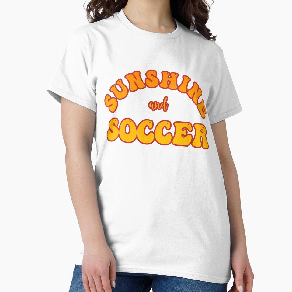 Sunshine and Soccer Summertime Vibe by MimsTees