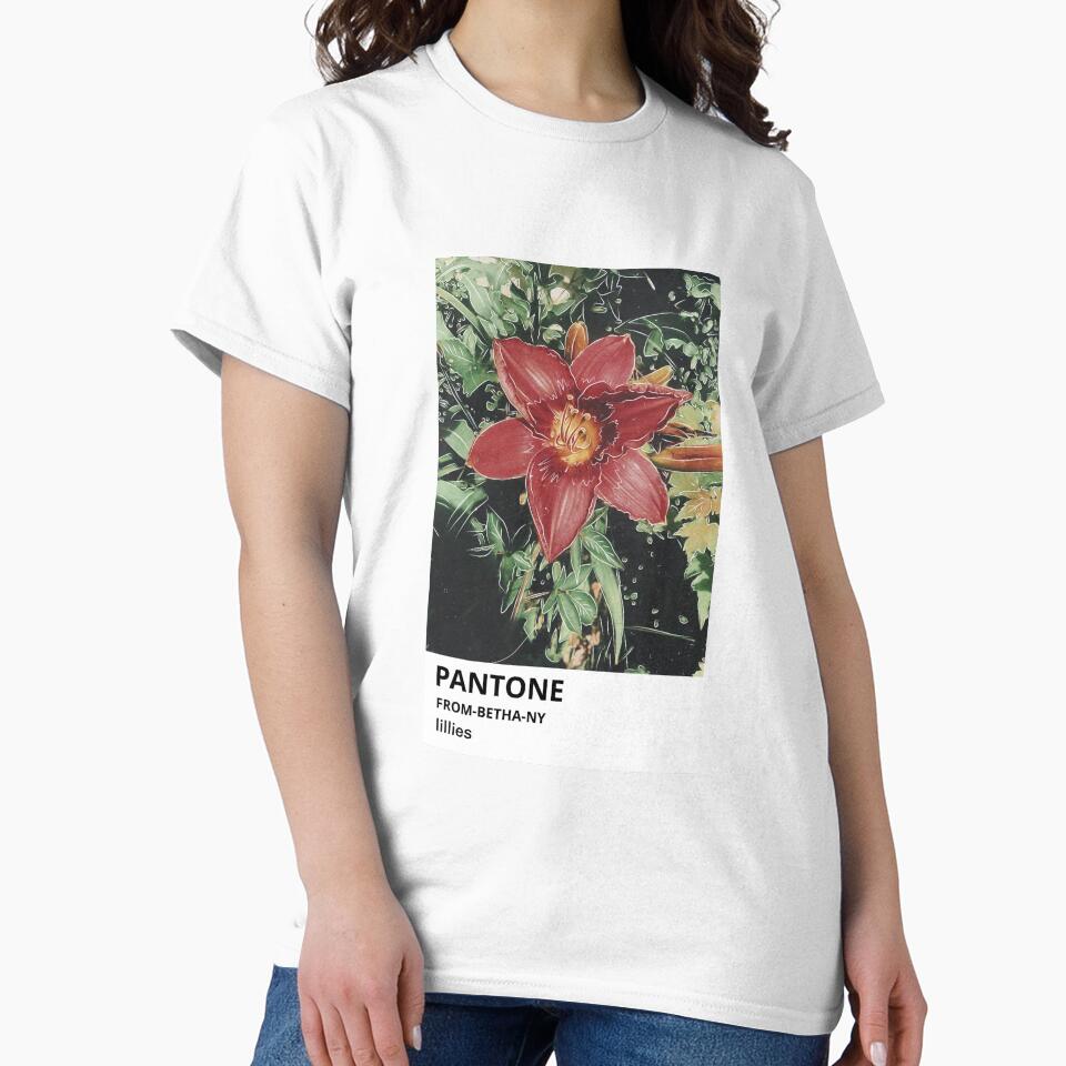 lilies pantone by -frombethany T-Shirts, Hoodie, Sweatshirt | BlankRebels.com (Image 2)