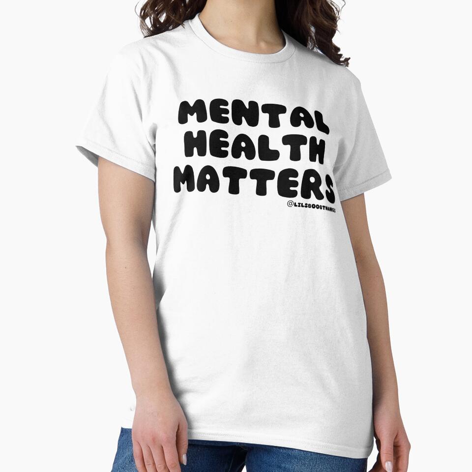 Mental Health Matters. v4 | lilsboobthangs by lilsboobthangs T-Shirts, Hoodie, Sweatshirt | BlankRebels.com (Image 2)