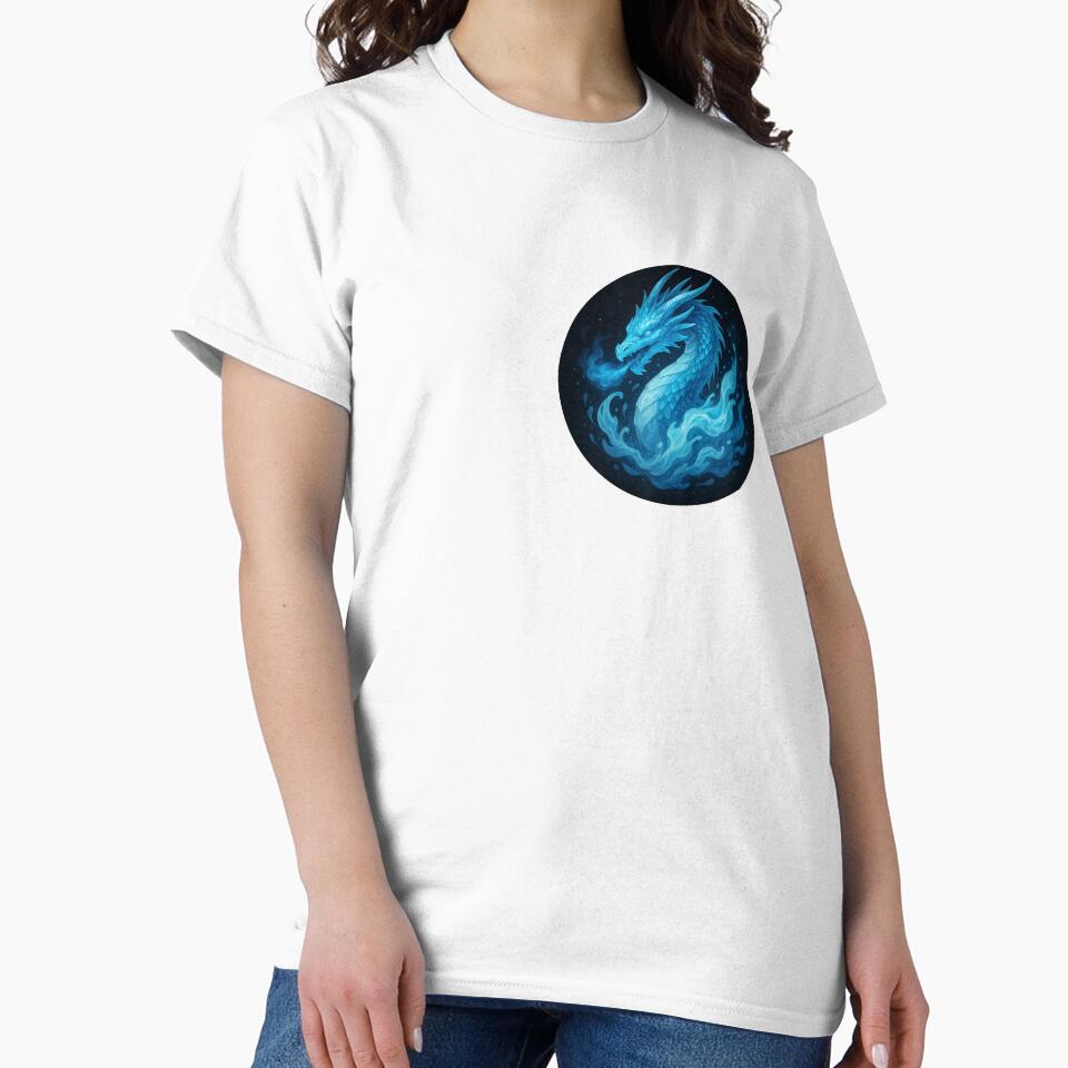 Tidebreaker Dragon – Ice & Water Spirit by SarahsSZN T-Shirts, Hoodie, Sweatshirt | BlankRebels.com (Image 2)