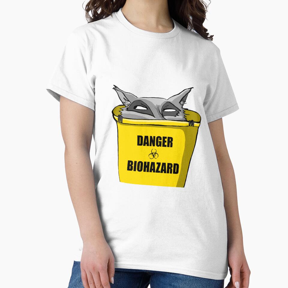 Rascale the biohazard by Raccoona Matata T-Shirts, Hoodie, Sweatshirt | BlankRebels.com (Image 2)