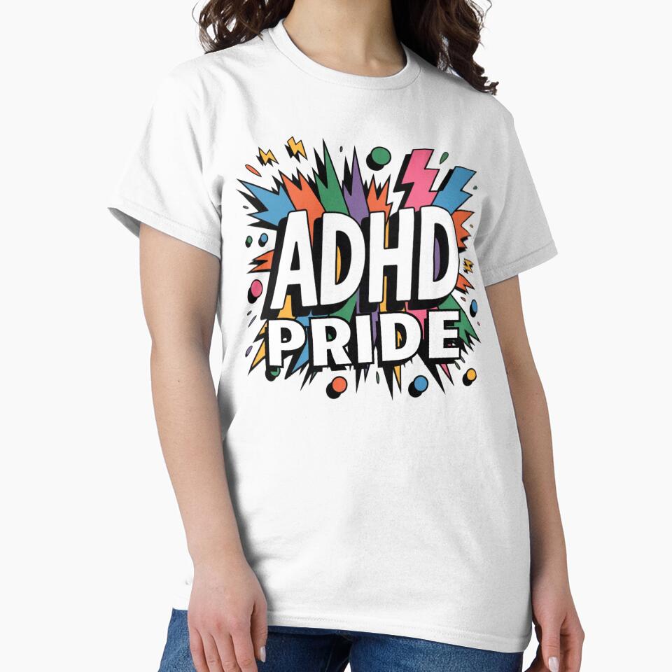 ADHD Pride – Neurodivergent Empowerment by kamisclothes T-Shirts, Hoodie, Sweatshirt | BlankRebels.com (Image 2)