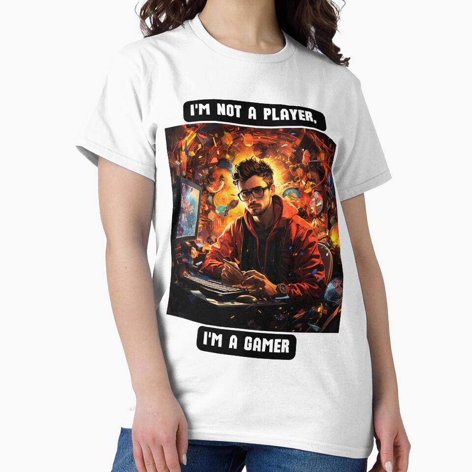 I'm not a player, I'm a gamer by STO1KA T-Shirts, Hoodie, Sweatshirt | BlankRebels.com (Image 2)