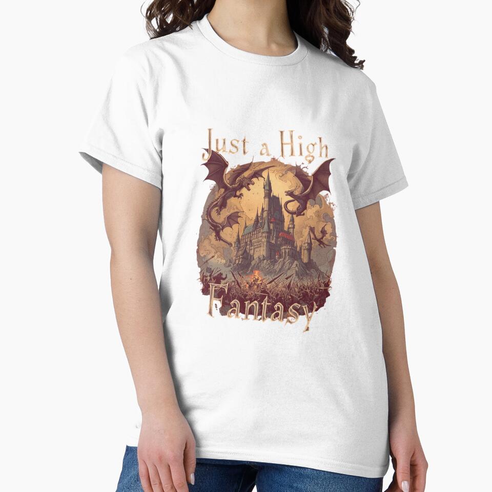 Just a High Fantasy by RED-MOUSE T-Shirts, Hoodie, Sweatshirt | BlankRebels.com (Image 2)