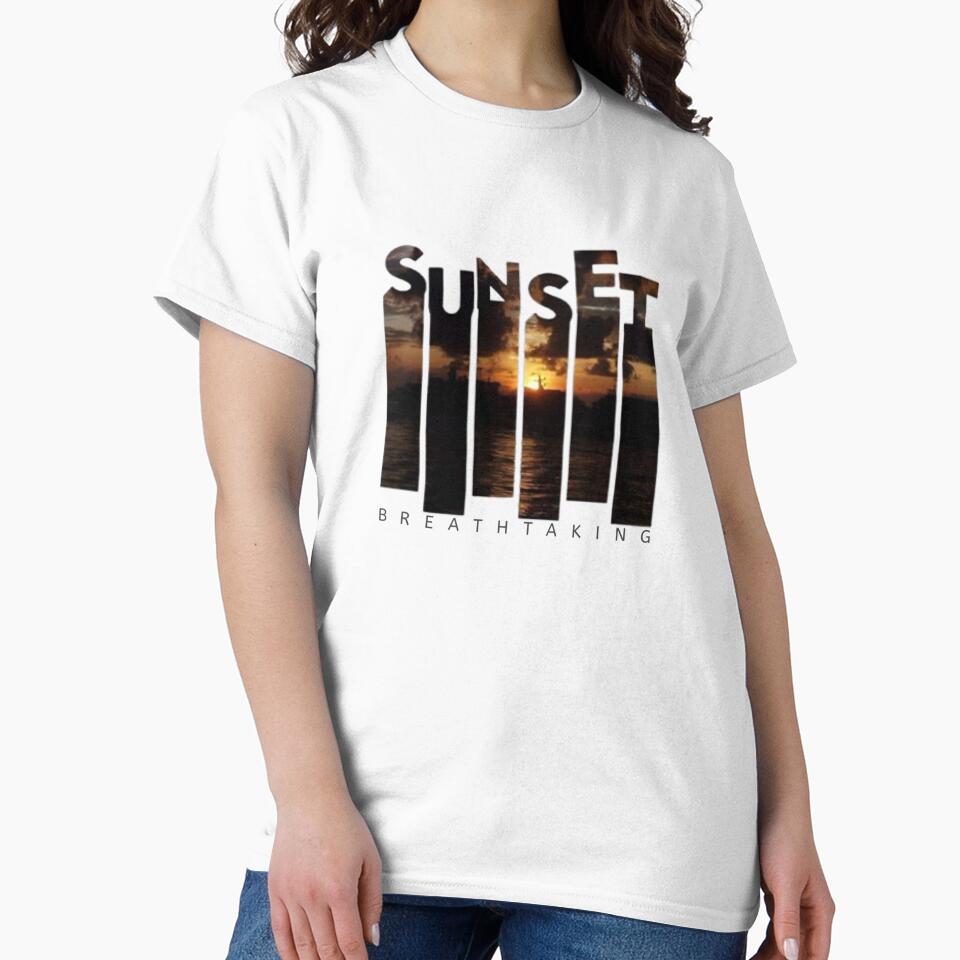 Breathtaking Sunset by Dipab121 T-Shirts, Hoodie, Sweatshirt | BlankRebels.com (Image 2)