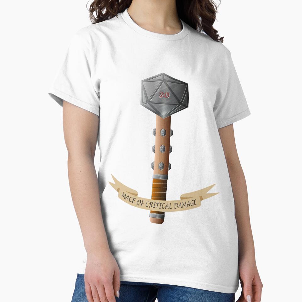 Mace of Critical Damage by diceandcounters T-Shirts, Hoodie, Sweatshirt | BlankRebels.com (Image 2)