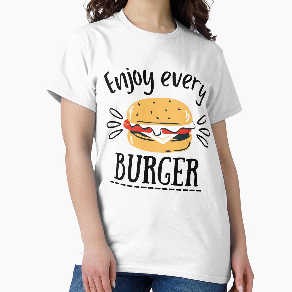 enjoy every burger by lucky-cloud T-Shirts, Hoodie, Sweatshirt | BlankRebels.com (Image 2)