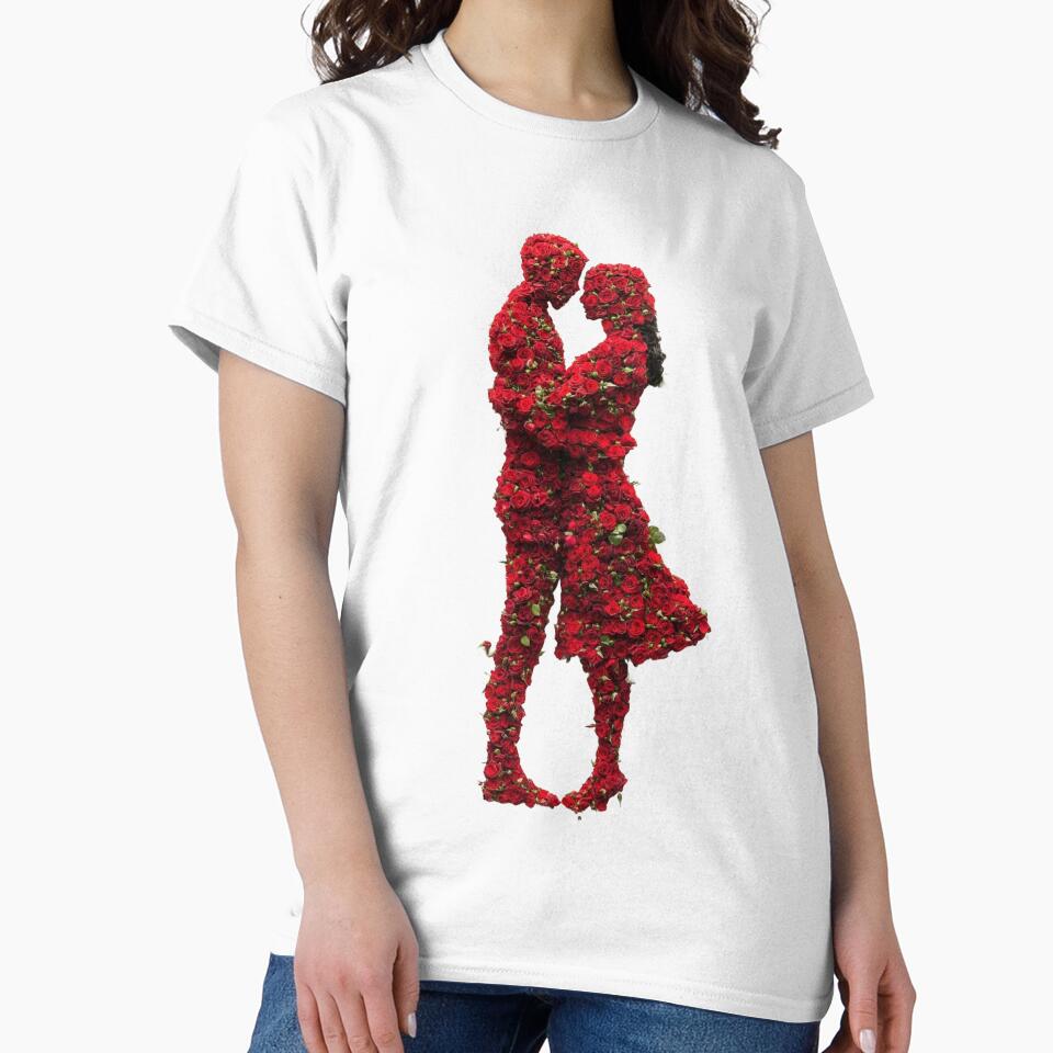 Valentines Roses Couple by ComfyHomeAFS T-Shirts, Hoodie, Sweatshirt | BlankRebels.com (Image 2)