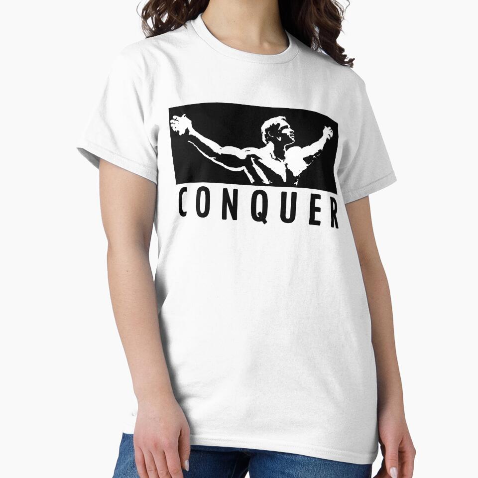 Arnold Schwarzenegger - Conquer by Nimus Vancel T-Shirts, Hoodie, Sweatshirt | BlankRebels.com (Image 2)