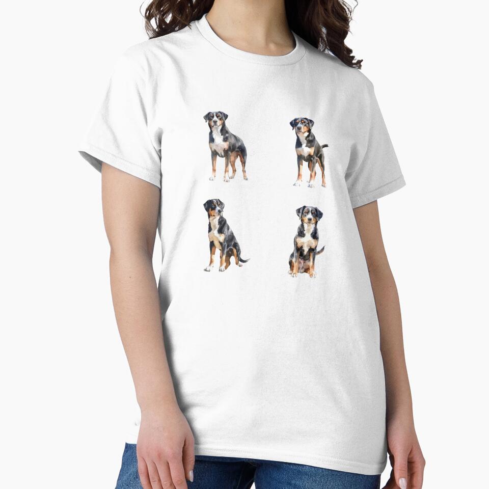 Cute Entlebucher Mountain Dogs by TheAnimalZ00 T-Shirts, Hoodie, Sweatshirt | BlankRebels.com (Image 2)