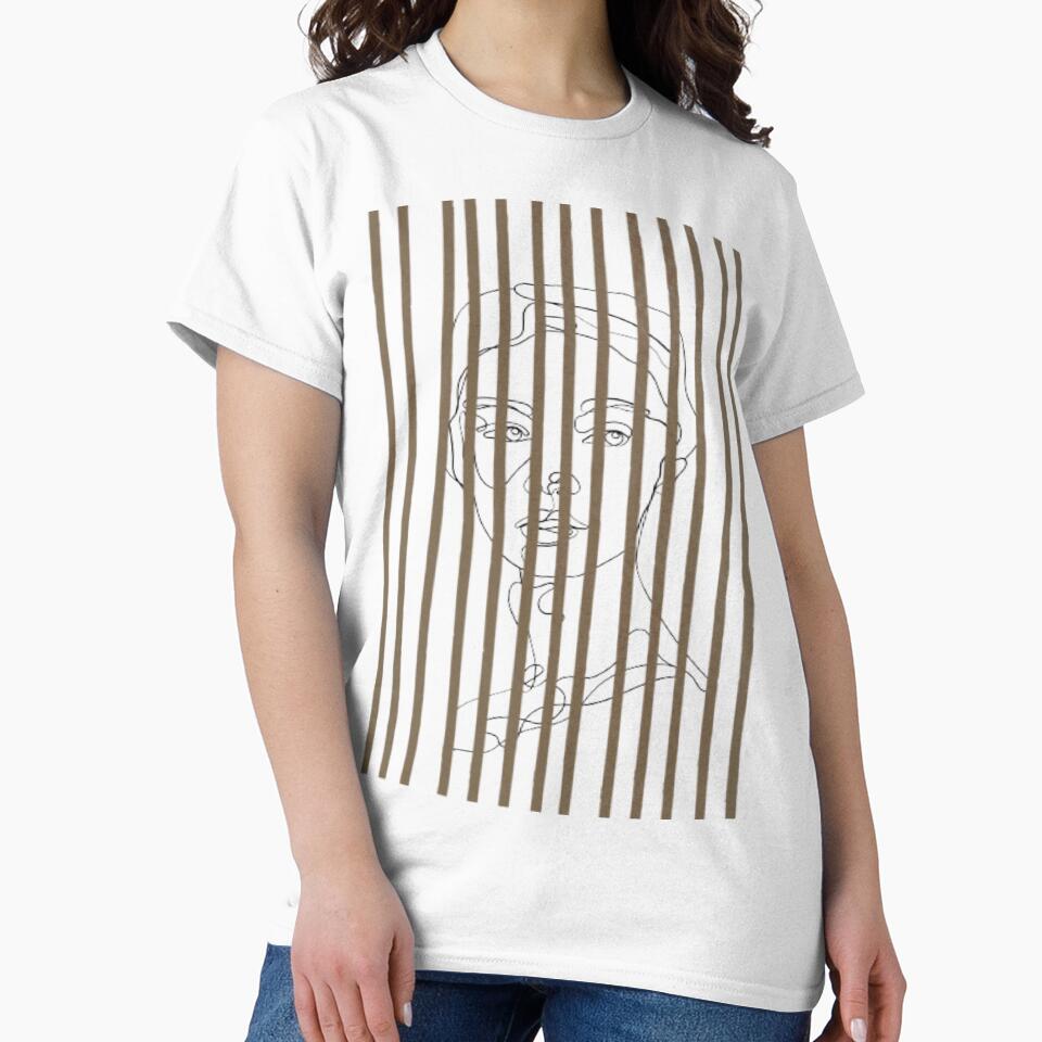 She looks from behind the bamboo curtain. by Trianglegreen T-Shirts, Hoodie, Sweatshirt | BlankRebels.com (Image 2)