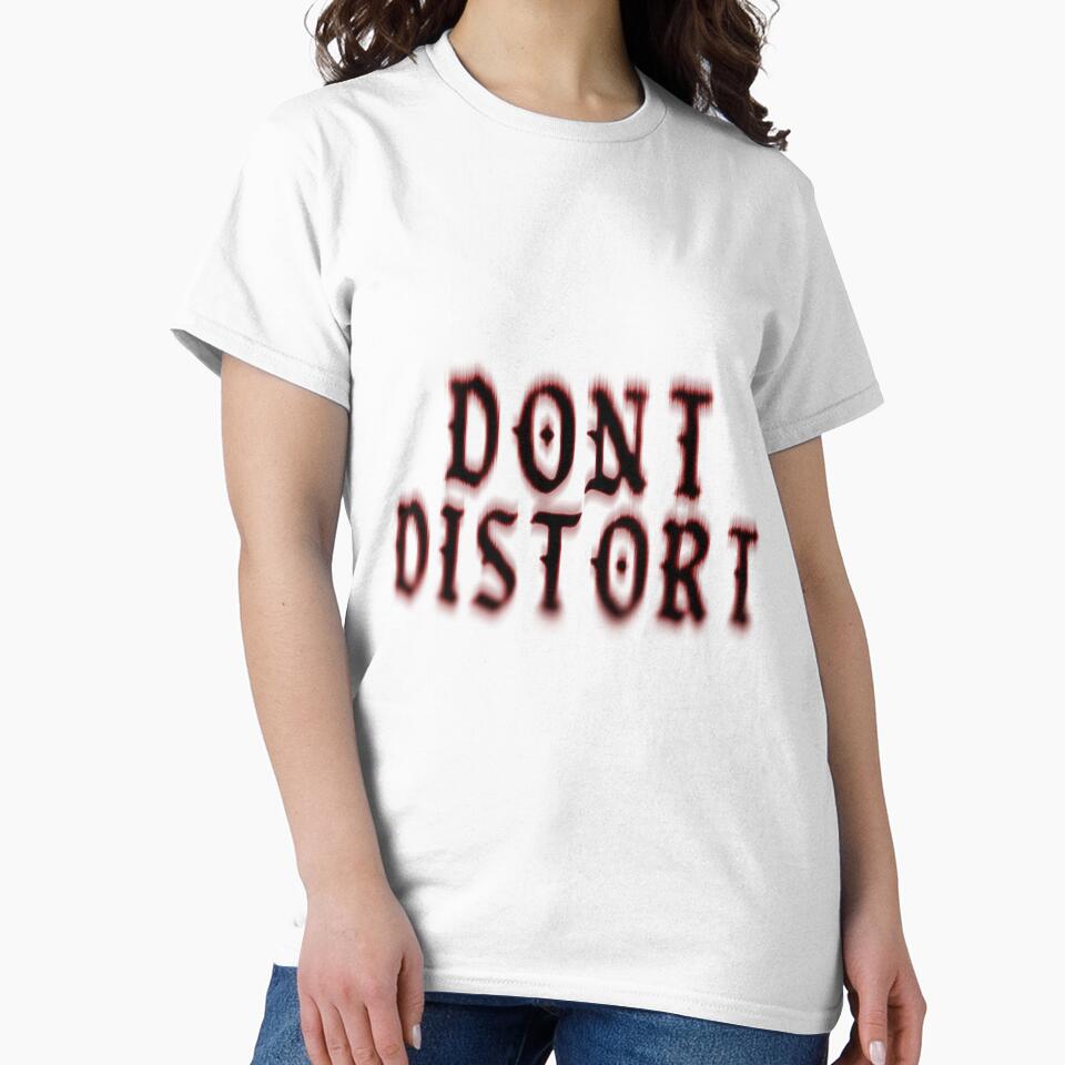 Don’t Distort Typography  Dark Grunge State by DIOROCKO T-Shirts, Hoodie, Sweatshirt | BlankRebels.com (Image 2)