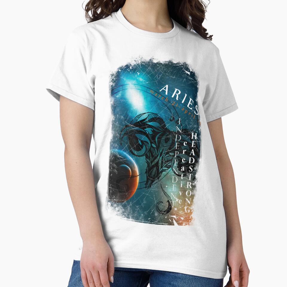 Aries- Independent, Creative and Headstrong by mindusindia T-Shirts, Hoodie, Sweatshirt | BlankRebels.com (Image 2)
