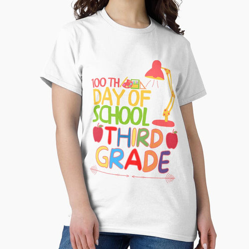 100th day of school Third grade , funny quote by Thecitiesstore