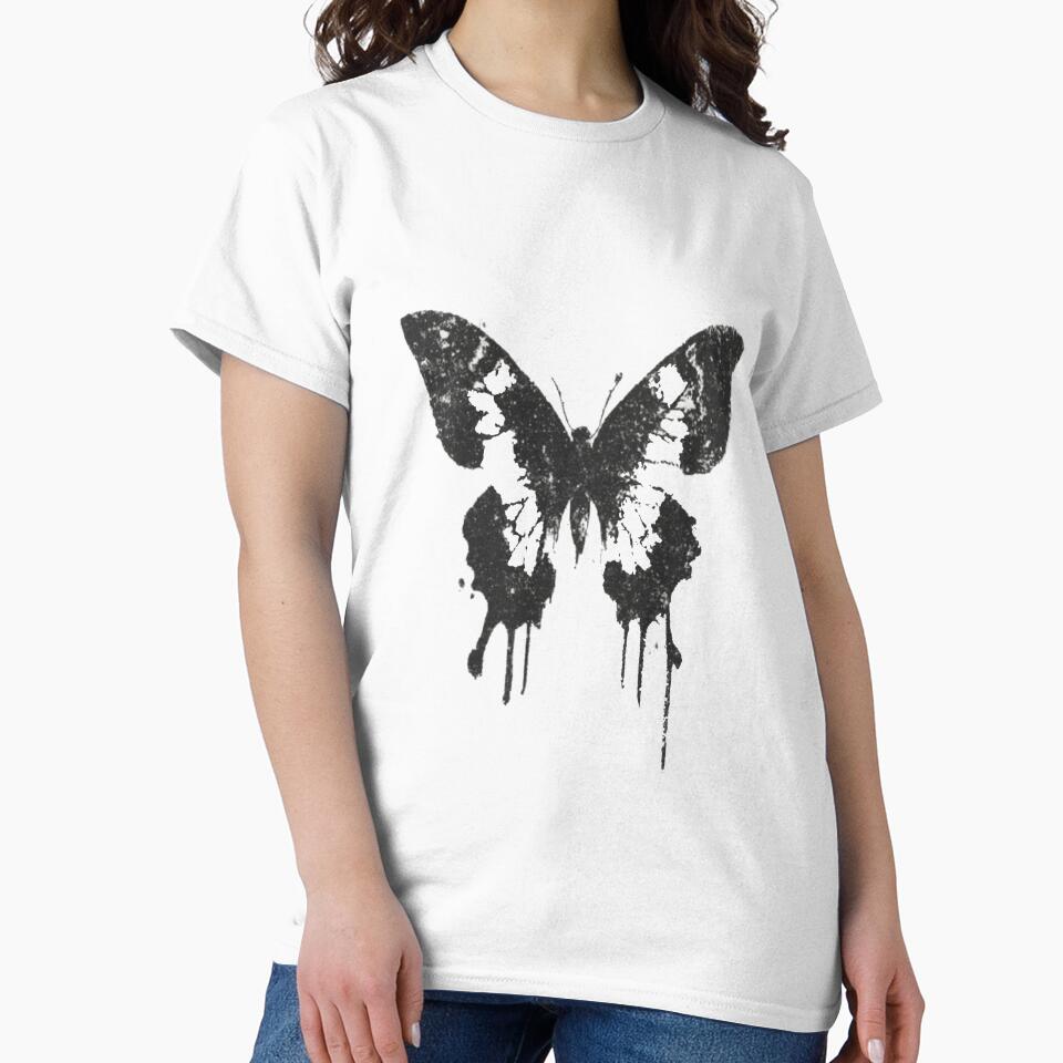 Y2K Butterfly – Ink Drip Grunge Wings by Melody Splash T-Shirts, Hoodie, Sweatshirt | BlankRebels.com (Image 2)