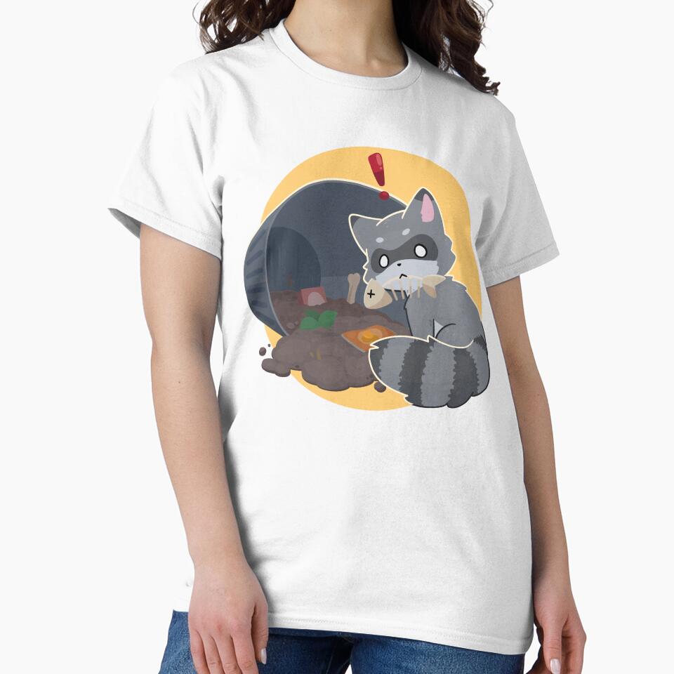trash panda by hiroredbird T-Shirts, Hoodie, Sweatshirt | BlankRebels.com (Image 2)