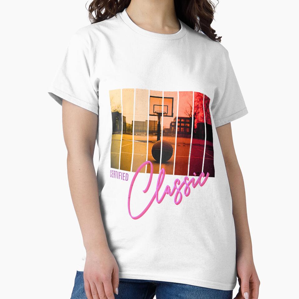 CERTIFIED CLASSIC vintage pickup basketball active t-shirt design by LongVibes Hoodie, Sweatshirt | BlankRebels.com (Image 2)