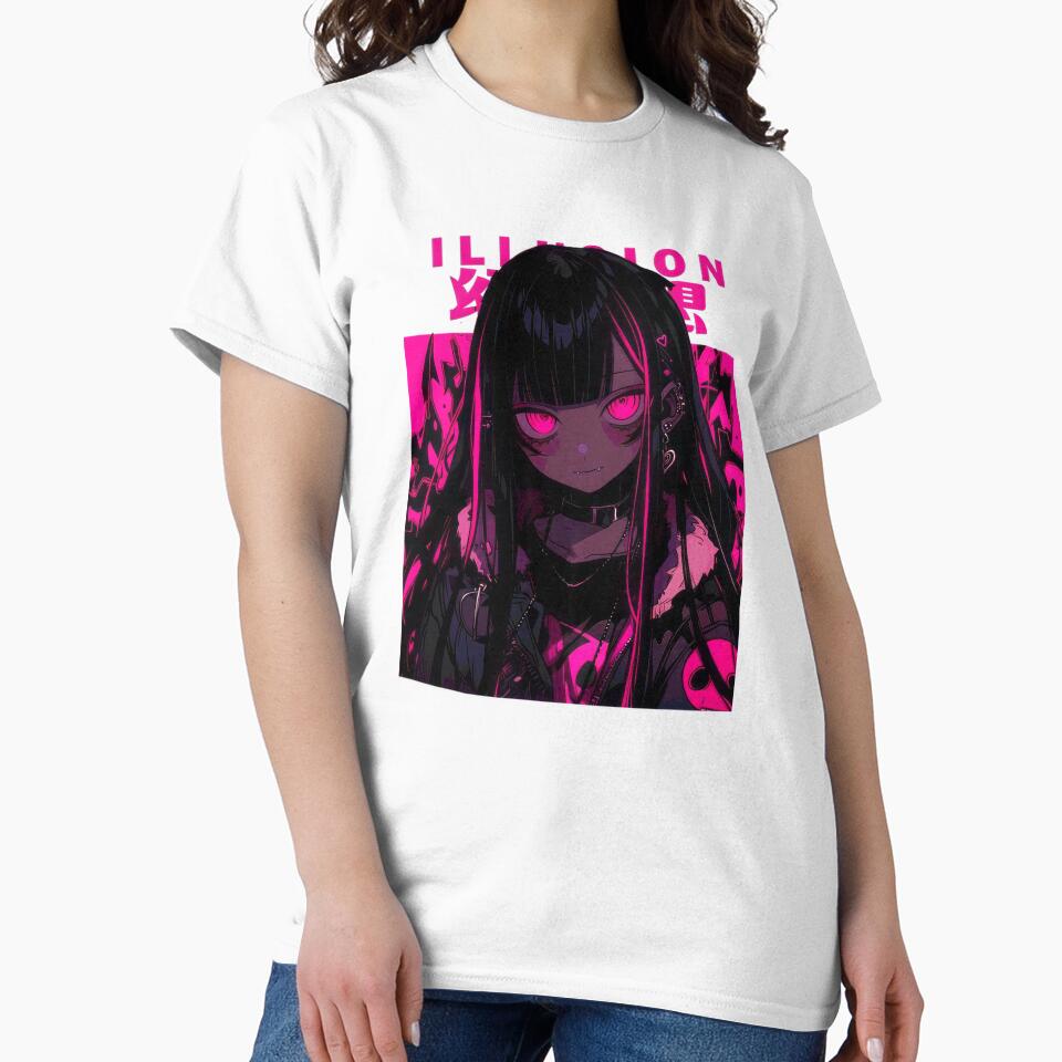 Futuristic Cyberpunk Girl Harajuku Fashion Japanese Streetwear 2 #889 by mika-gallery