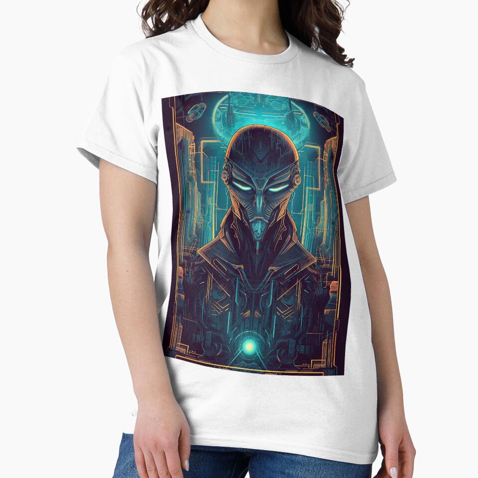 Cyberpunk Tarot #48 by nixlim T-Shirts, Hoodie, Sweatshirt | BlankRebels.com (Image 2)
