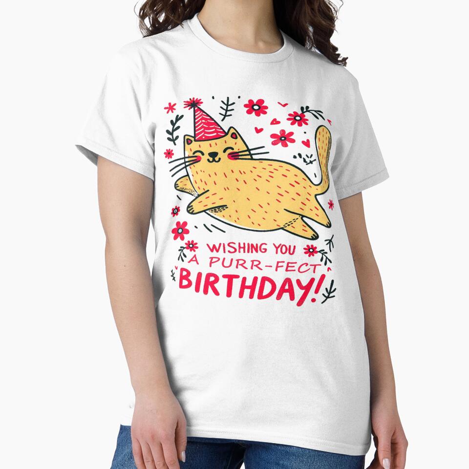 Cat Birthday by erkinmaddison T-Shirts, Hoodie, Sweatshirt | BlankRebels.com (Image 2)