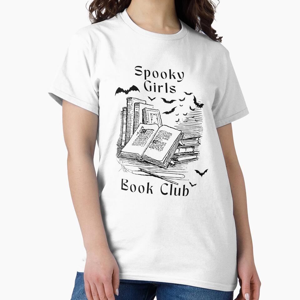 Spooky Girls Book Club by PepperLime T-Shirts, Hoodie, Sweatshirt | BlankRebels.com (Image 2)