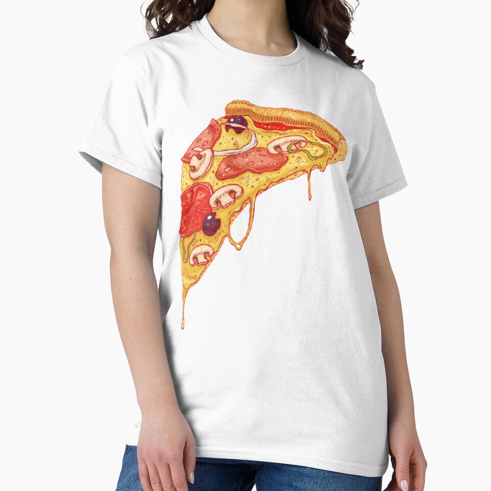 Pizza Slice Yummy by IshitaPoint T-Shirts, Hoodie, Sweatshirt | BlankRebels.com (Image 2)
