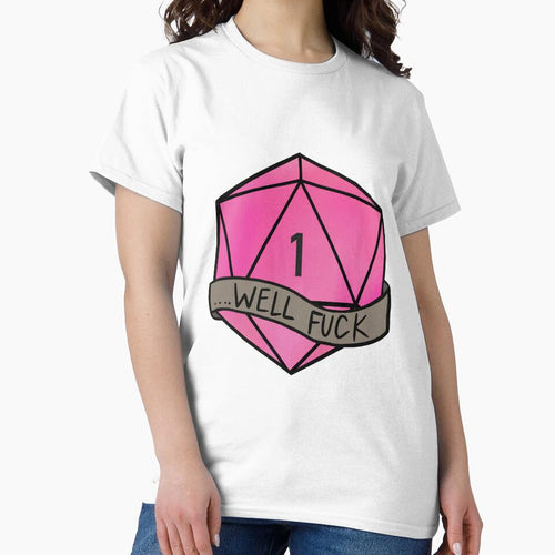...Well Fuck D20 by ladystromas T-Shirts, Hoodie, Sweatshirt | BlankRebels.com (Image 2)