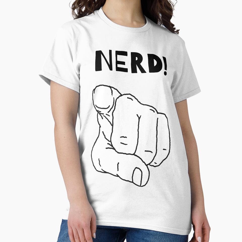 Nerd! by CrackedTuskTees T-Shirts, Hoodie, Sweatshirt | BlankRebels.com (Image 2)