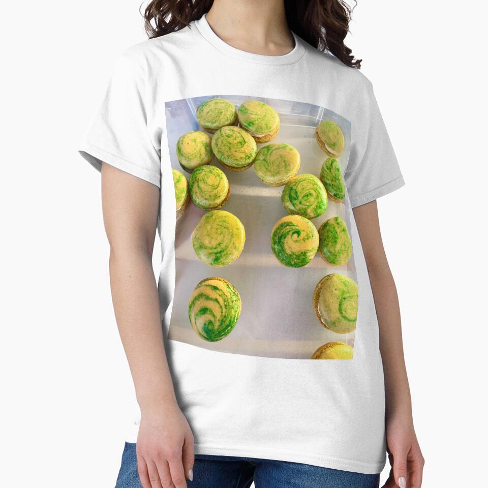 Matcha Swirl Macarons by TrisaThyme T-Shirts, Hoodie, Sweatshirt | BlankRebels.com (Image 2)