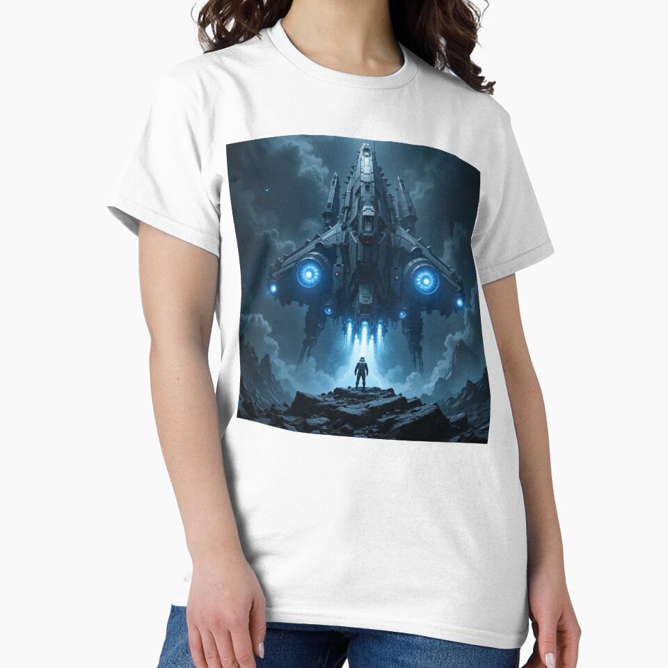 Spaceship by RaF71PrO T-Shirts, Hoodie, Sweatshirt | BlankRebels.com (Image 2)