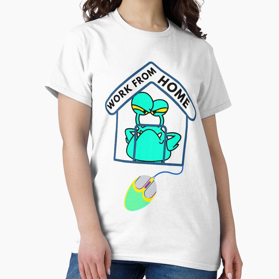Work from home by ActRightToday T-Shirts, Hoodie, Sweatshirt | BlankRebels.com (Image 2)