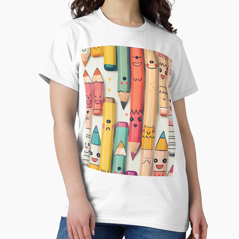 Pencil Pals: Kawaii Companions for Every Thought! by Tincanninja T-Shirts, Hoodie, Sweatshirt | BlankRebels.com (Image 2)