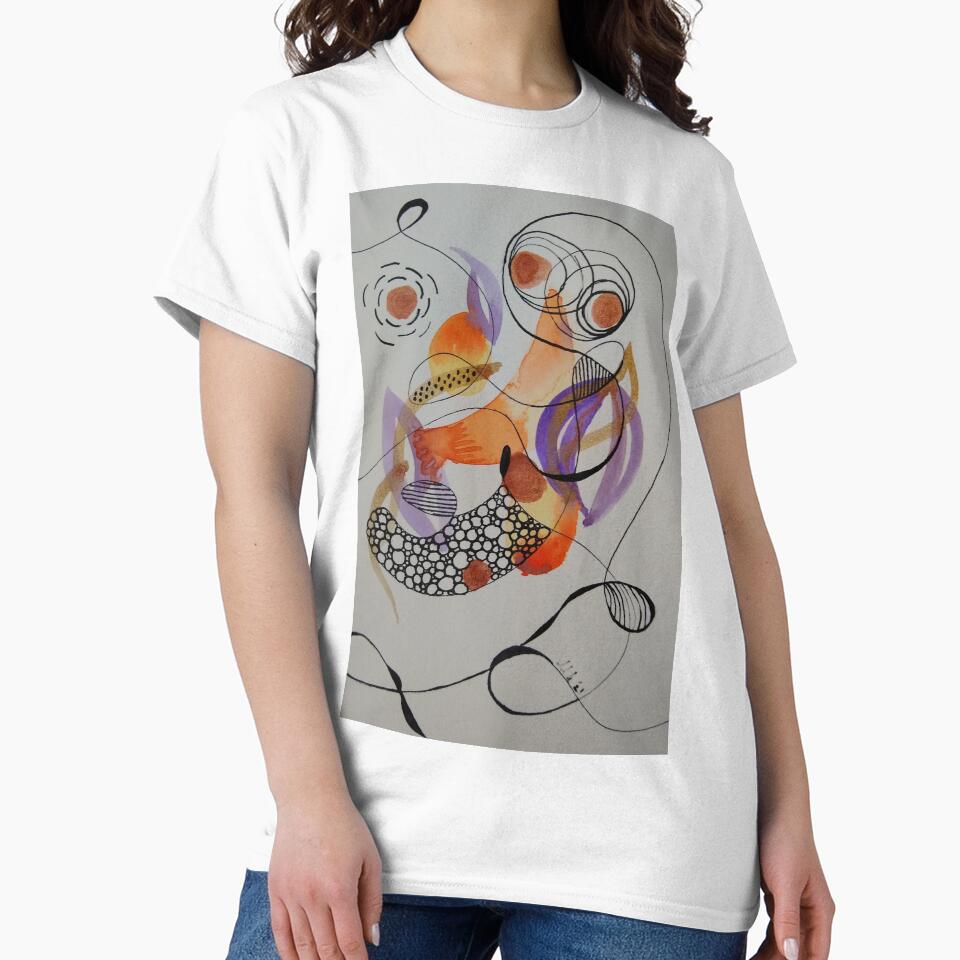 Watercolor Doodle by ChristineShook T-Shirts, Hoodie, Sweatshirt | BlankRebels.com (Image 2)