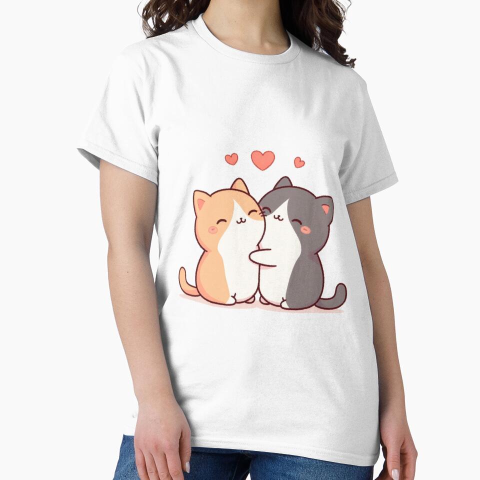 Cat Couple Valentine's Day by LemuellTrends T-Shirts, Hoodie, Sweatshirt | BlankRebels.com (Image 2)