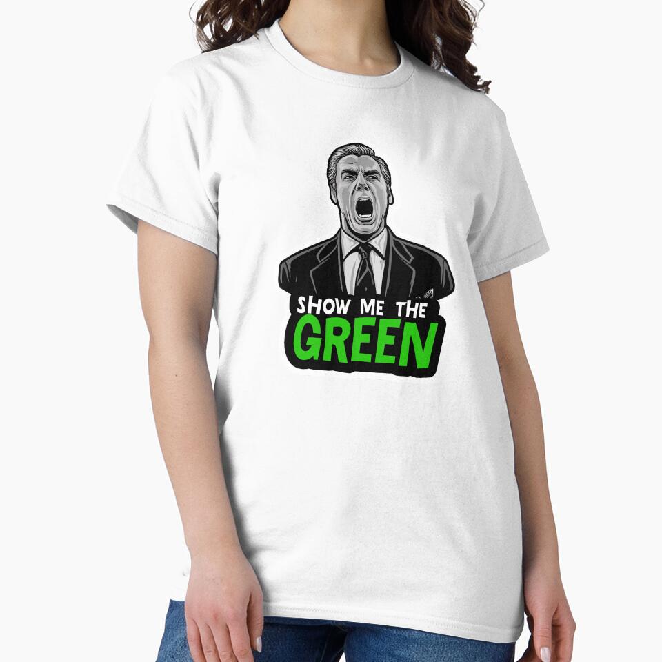 “Show Me the Green” Market Gains Design by SleekLineSketches T-Shirts, Hoodie, Sweatshirt | BlankRebels.com (Image 2)