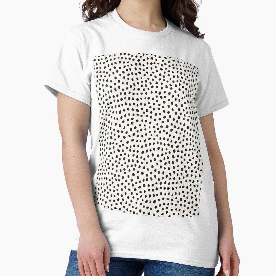 hand drawing seamless pattern illustration black and white by ketkidesign T-Shirts, Hoodie, Sweatshirt (Image 2)