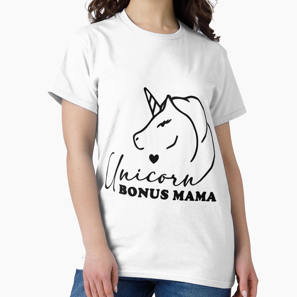 Stepmom Unicorn by HumbleShirt T-Shirts, Hoodie, Sweatshirt | BlankRebels.com (Image 2)