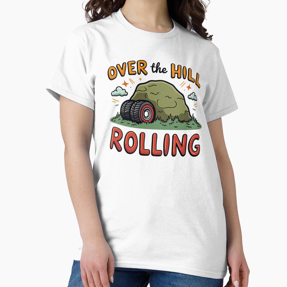 Over the Hill by SignumShop T-Shirts, Hoodie, Sweatshirt | BlankRebels.com (Image 2)