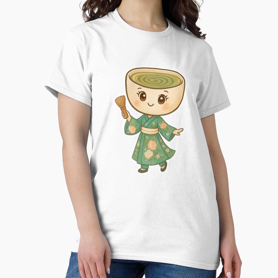 Matcha Yaccha – Café Cuties Collection by StoryWovenCo T-Shirts, Hoodie, Sweatshirt | BlankRebels.com (Image 2)