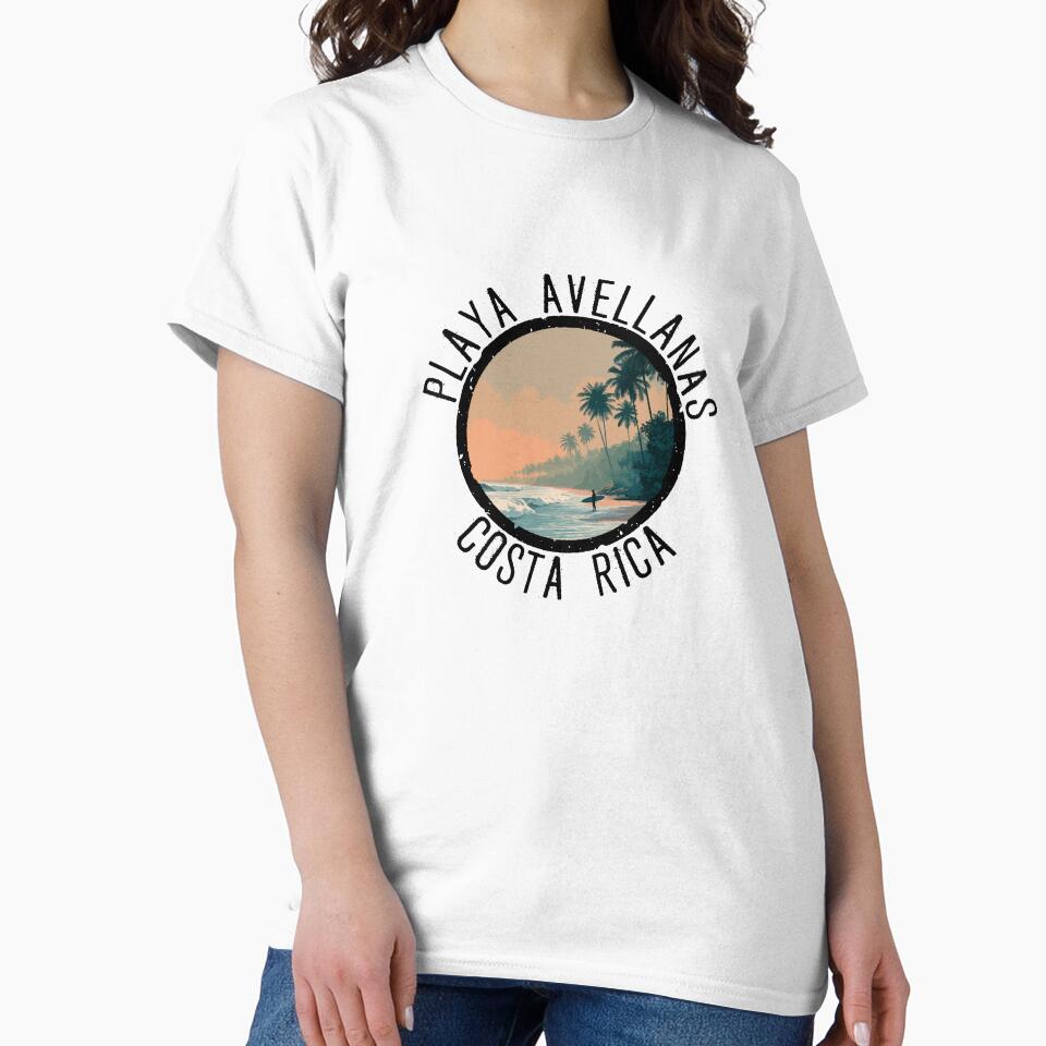 Playa Avellanas - Costa Rica (with Black Lettering) by VelvetRoom