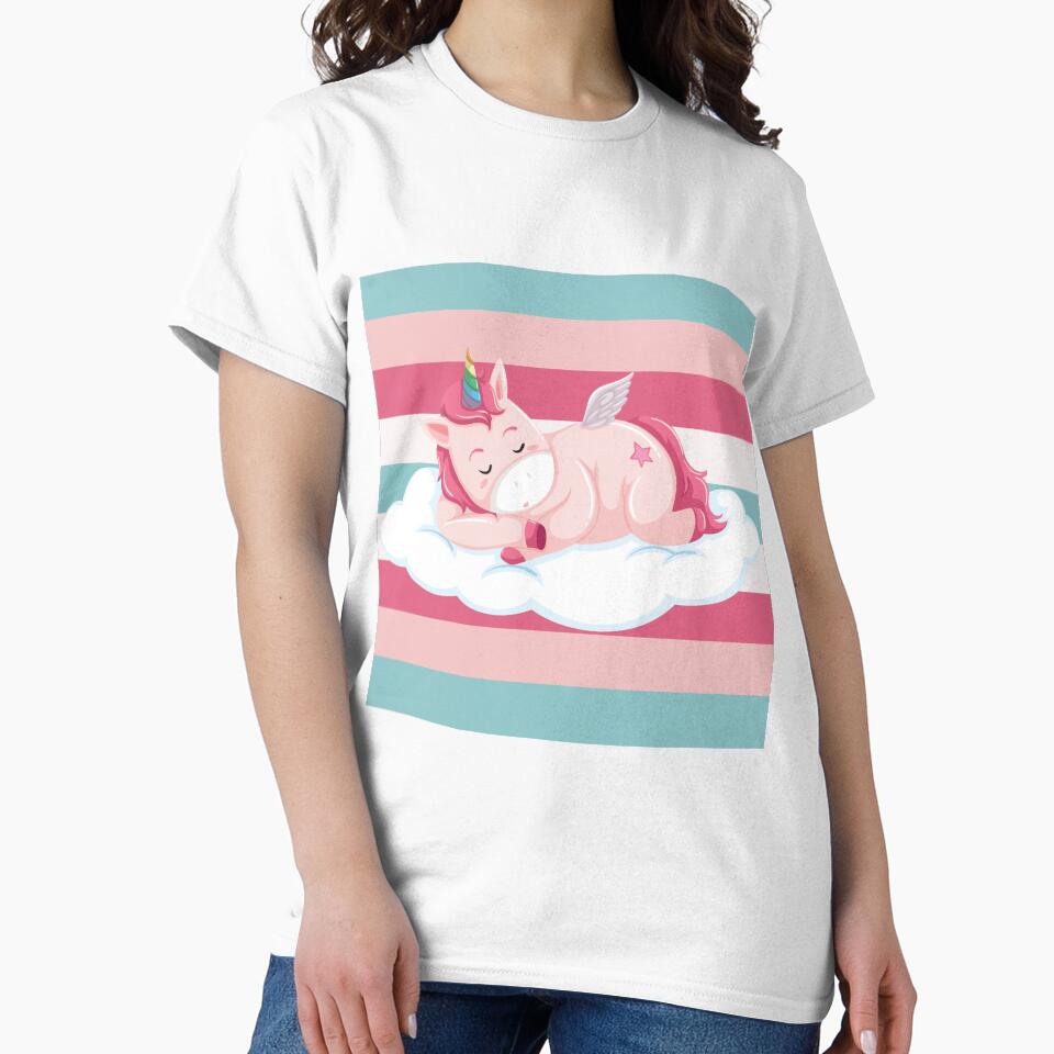 relaxing colorful unicorn by bero4 T-Shirts, Hoodie, Sweatshirt | BlankRebels.com (Image 2)