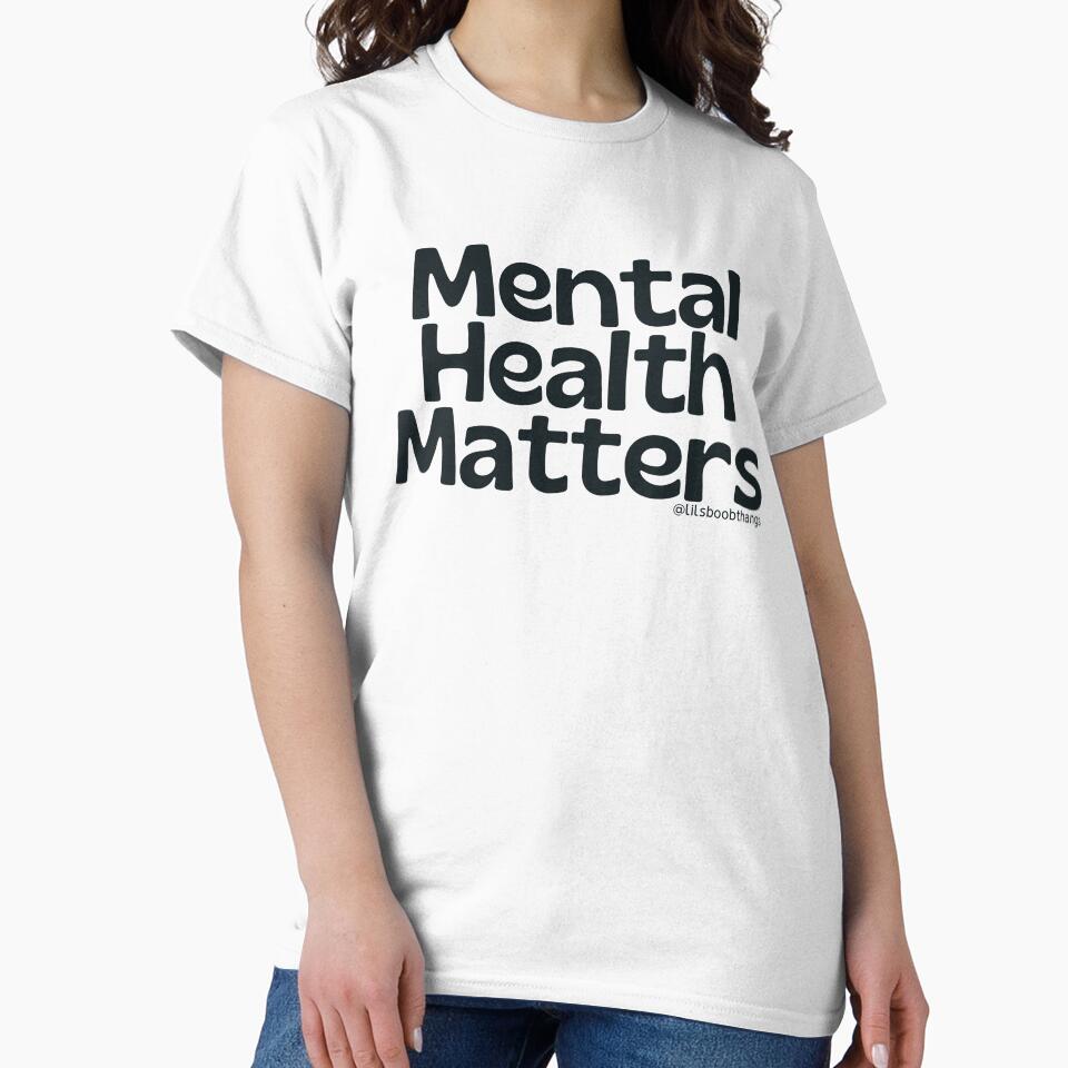 Mental Health Matters., v2c | @lilsboobthangs by lilsboobthangs T-Shirts, Hoodie, Sweatshirt | BlankRebels.com (Image 2)