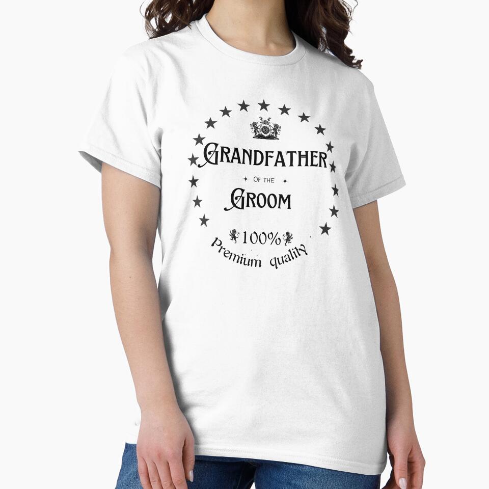 Grandfather of the groom. A perfect model for Grandfather of the Groom. by Krzysztof Siwek T-Shirts, Hoodie,... (Image 2)