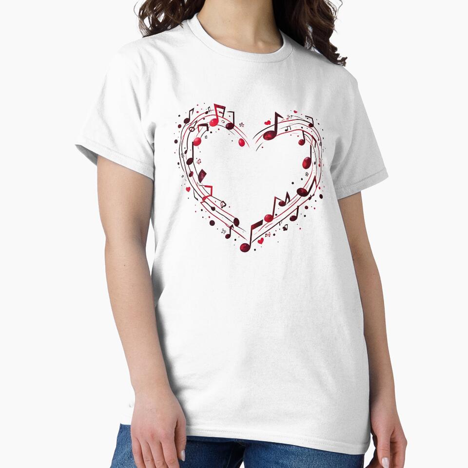 Musical Heart by Itsheartshop T-Shirts, Hoodie, Sweatshirt | BlankRebels.com (Image 2)