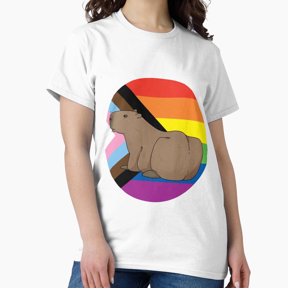 Capybara Pride by PlasmaCakes T-Shirts, Hoodie, Sweatshirt | BlankRebels.com (Image 2)