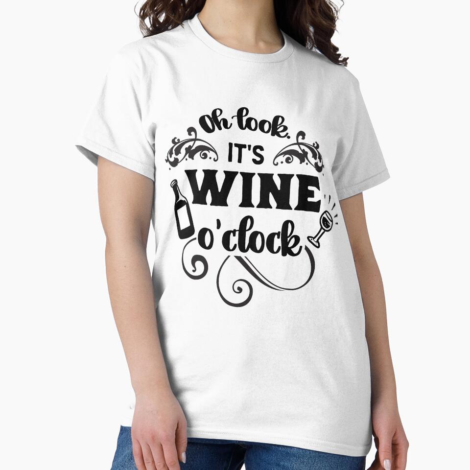 Ok Look It's Wine O'clock by Donaatelle