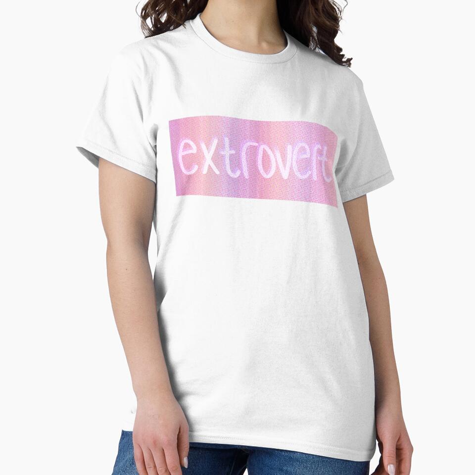 Extrovert/ rainbow confetti textile by FloppyBunnie