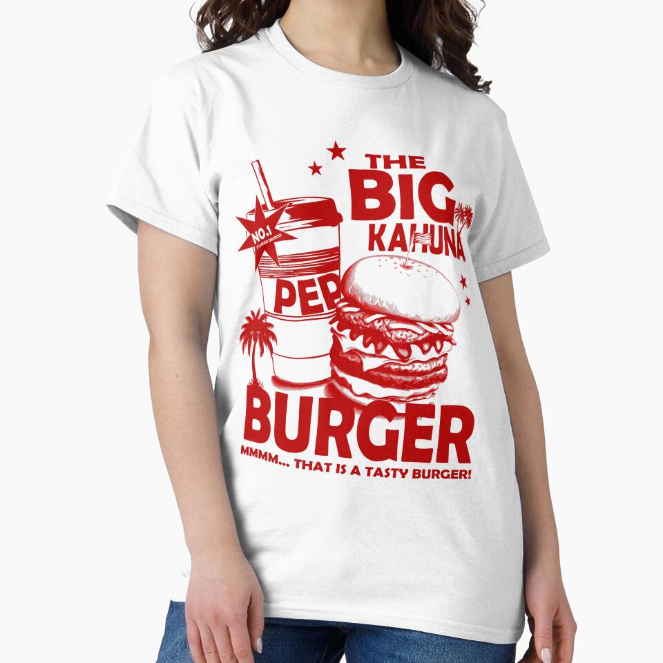 Big Kahuna Burger Red by Art-Curator T-Shirts, Hoodie, Sweatshirt | BlankRebels.com (Image 2)