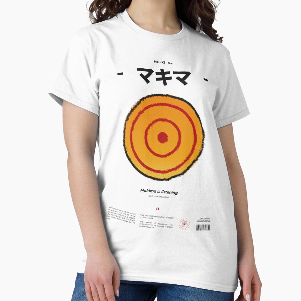 Makima Is Listening T-Shirts, Hoodie, Sweatshirt